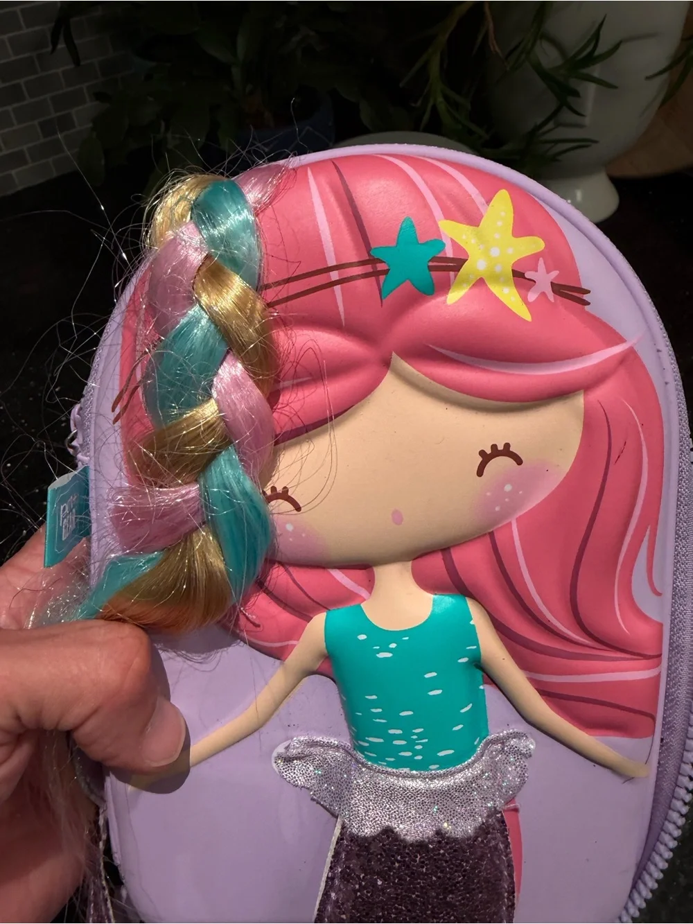 Pen + Gear Mermaid Girl's Pencil School Supply Storage Case